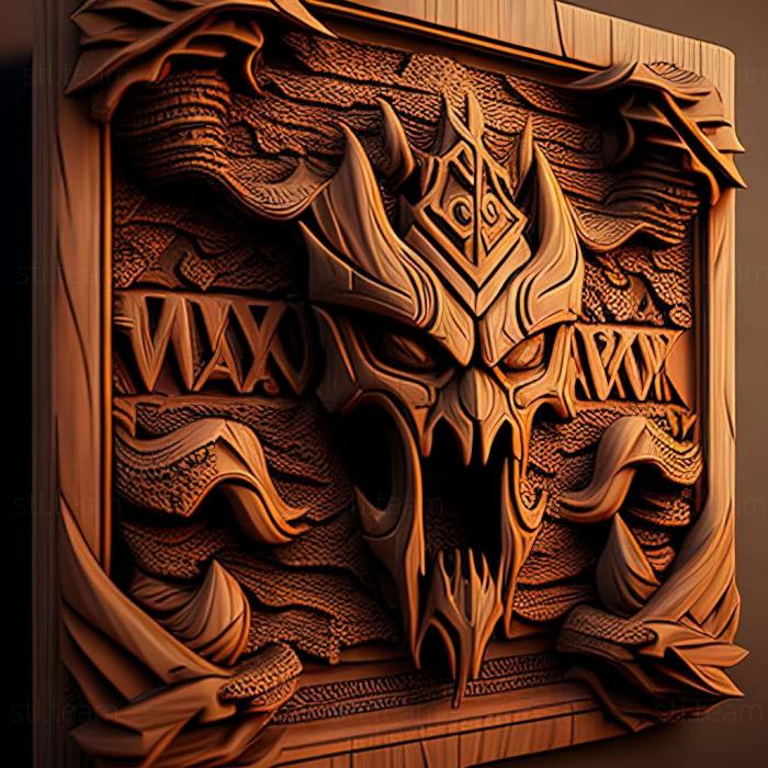 3D модель Гра World of Warcraft Cataclysm (STL)